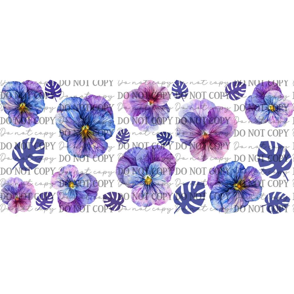 UV DTF Elements & Clip Art Sheet – Double Sided Cup Wrap Size
