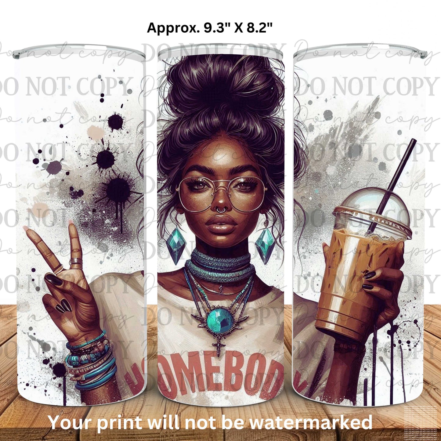 Homebody 20oz Skinny Tumbler Sublimation Print