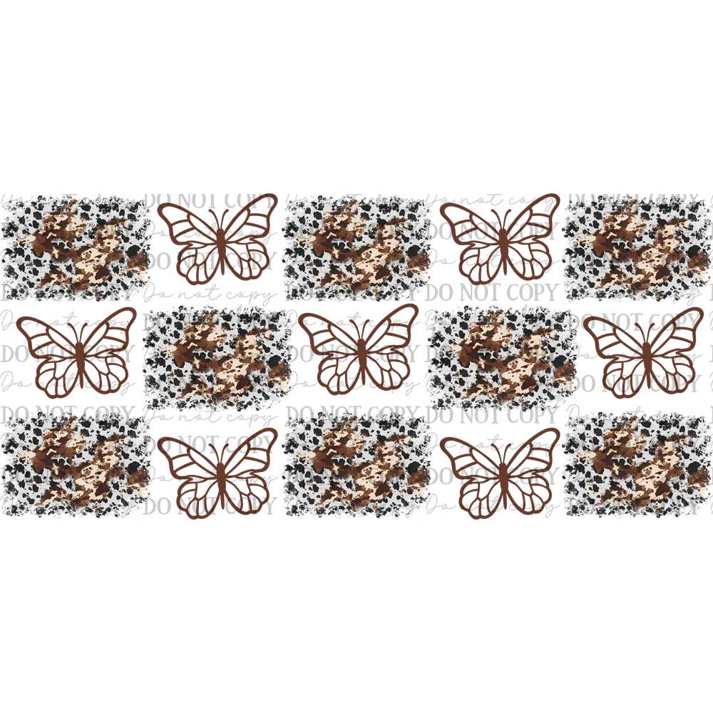 UV DTF Elements & Clip Art Sheet – Double Sided Cup Wrap Size