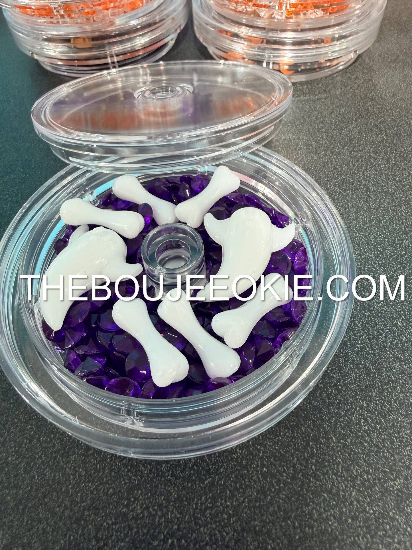 Pre-Filled Shaker Lid | 16oz & 24oz Acrylic Cold Cups