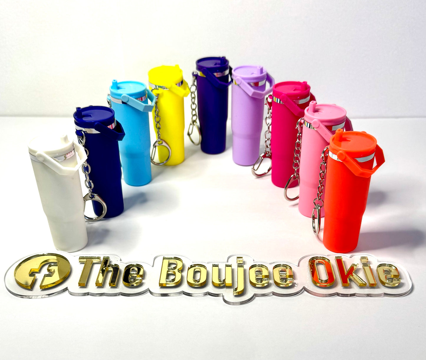 New Style Mini tumbler Keychain Choice of Colors