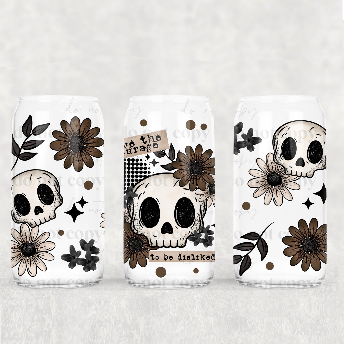 Have The Courage To Be Disliked Uv Dtf Wrap Double Sided