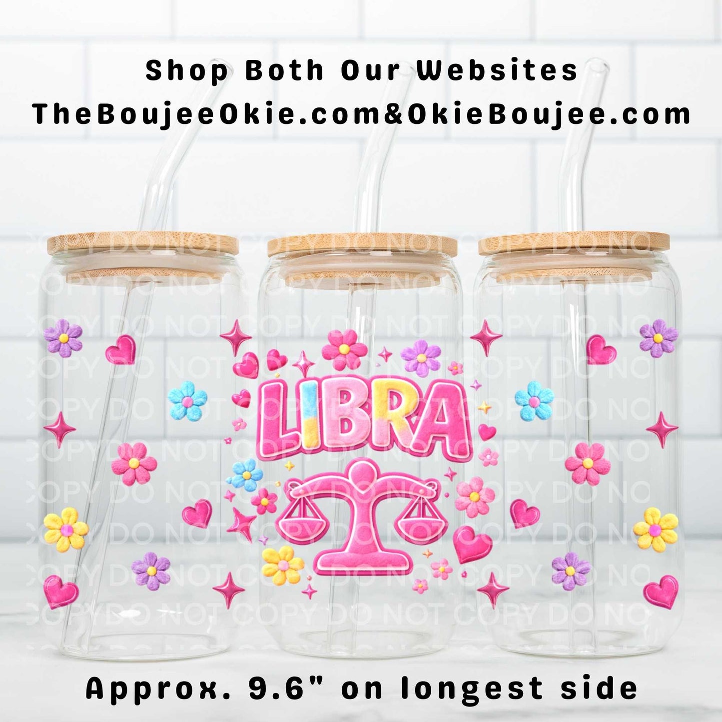 Libra Uv Dtf Cup Wrap Double Sided