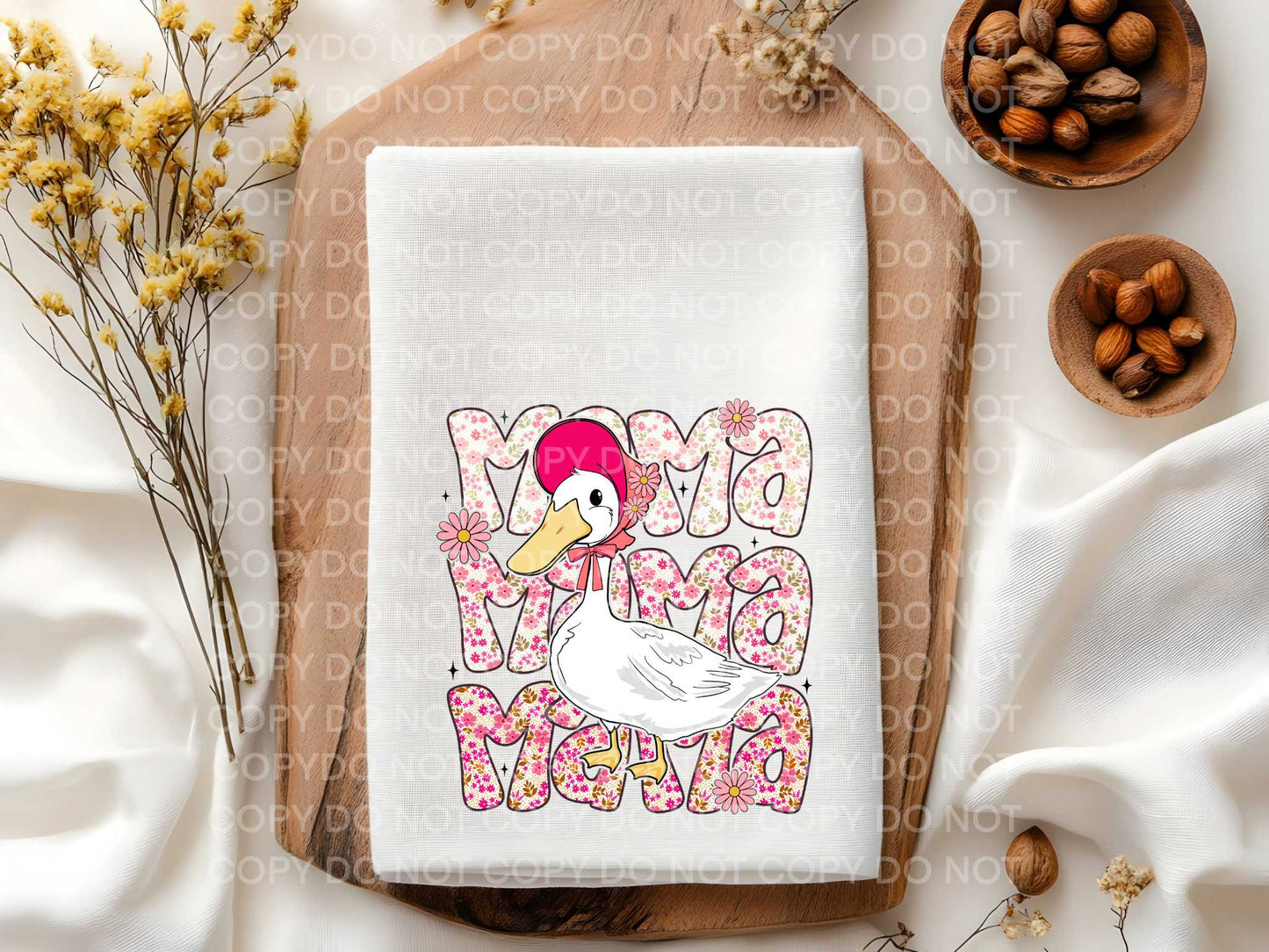 Mama Goose Towel Sublimation Print