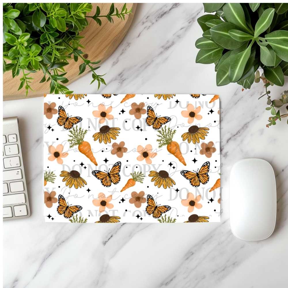 Carrot Patch Dreams Mousepad Sublimation Print