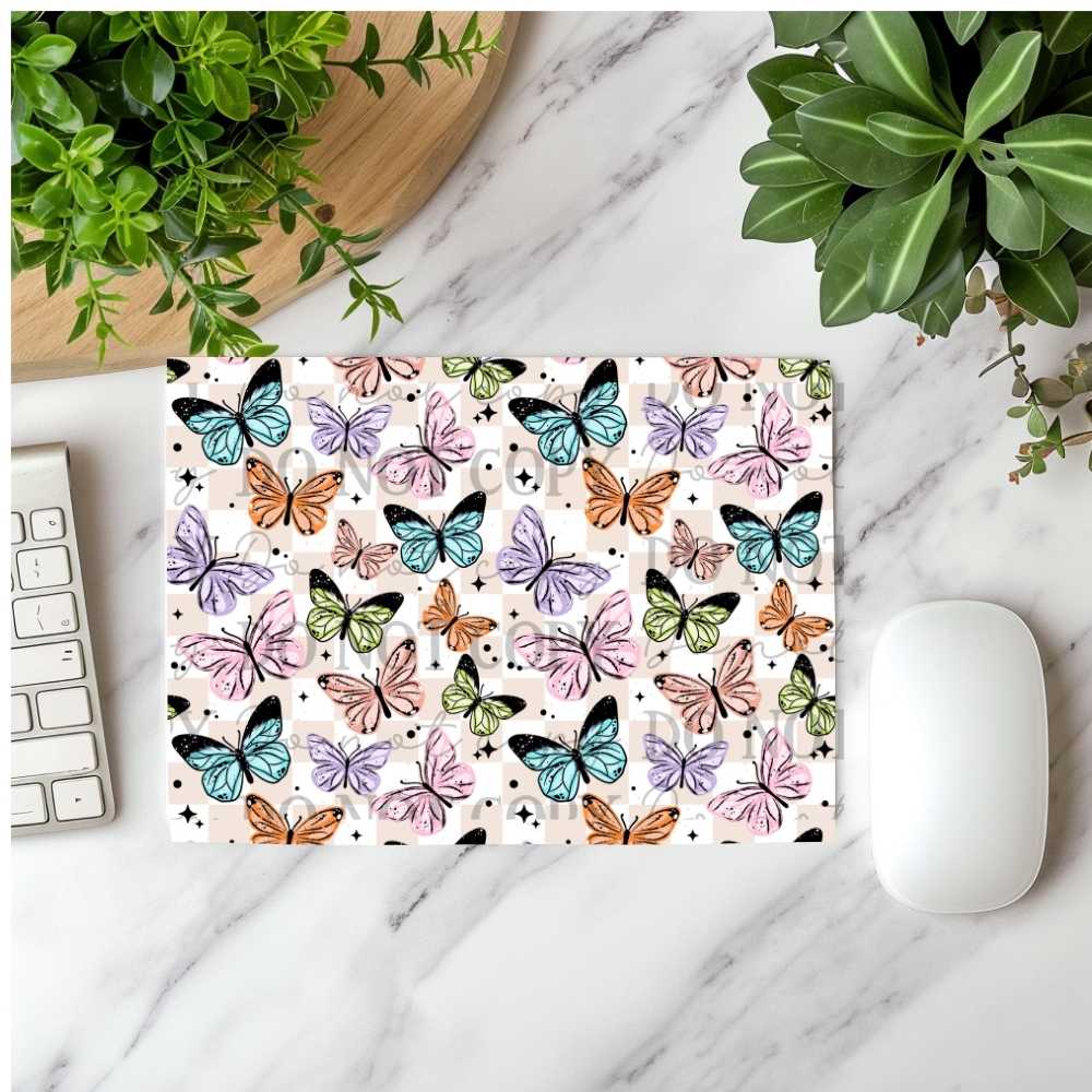Butterflies Mousepad Sublimation Print