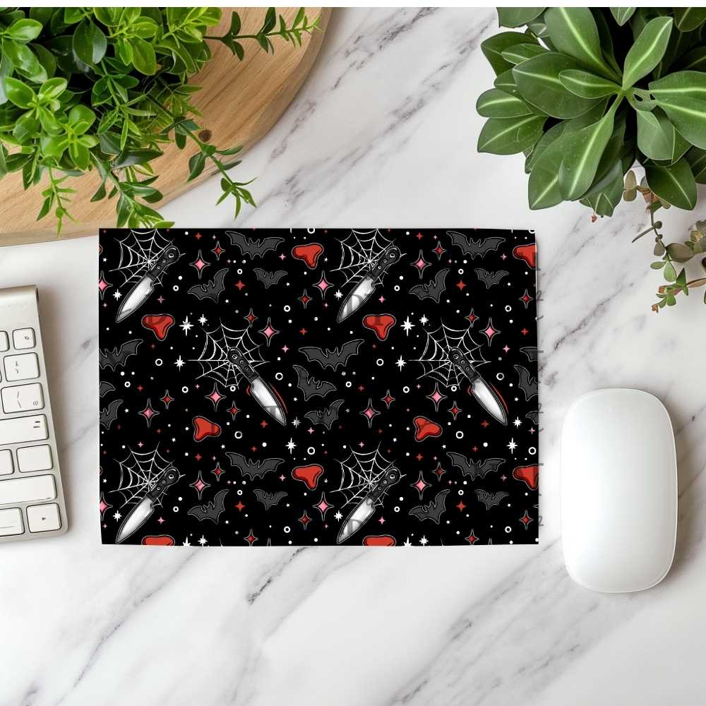 Sweetly Sinister Mousepad Sublimation Print