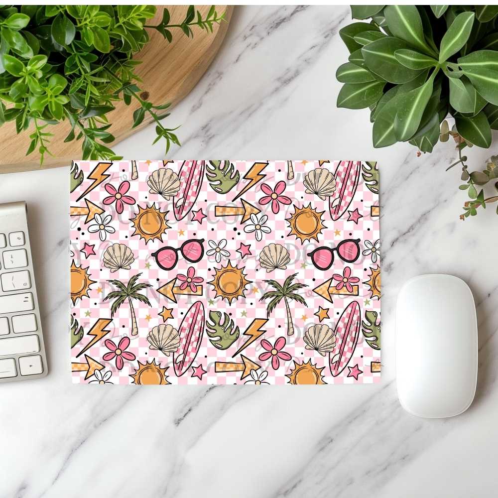 Beachy Mousepad Sublimation Print