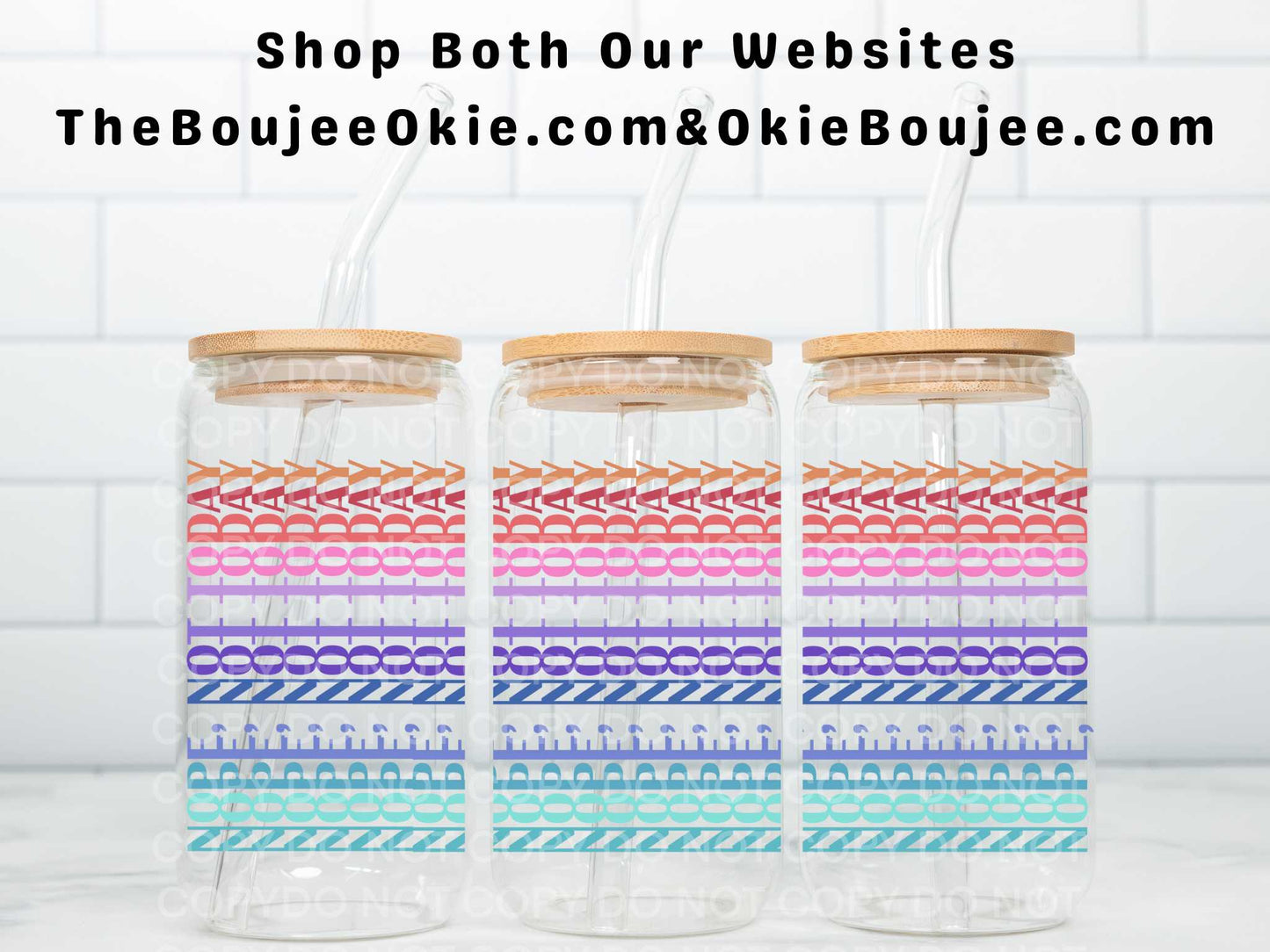 Hidden Message Uv Dtf Wrap Double Sided Nope Not Today