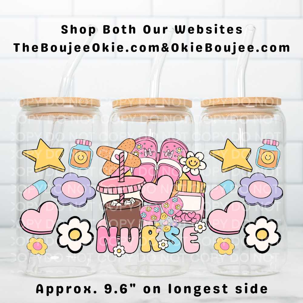 Nurse Uv Dtf Wrap Double Sided