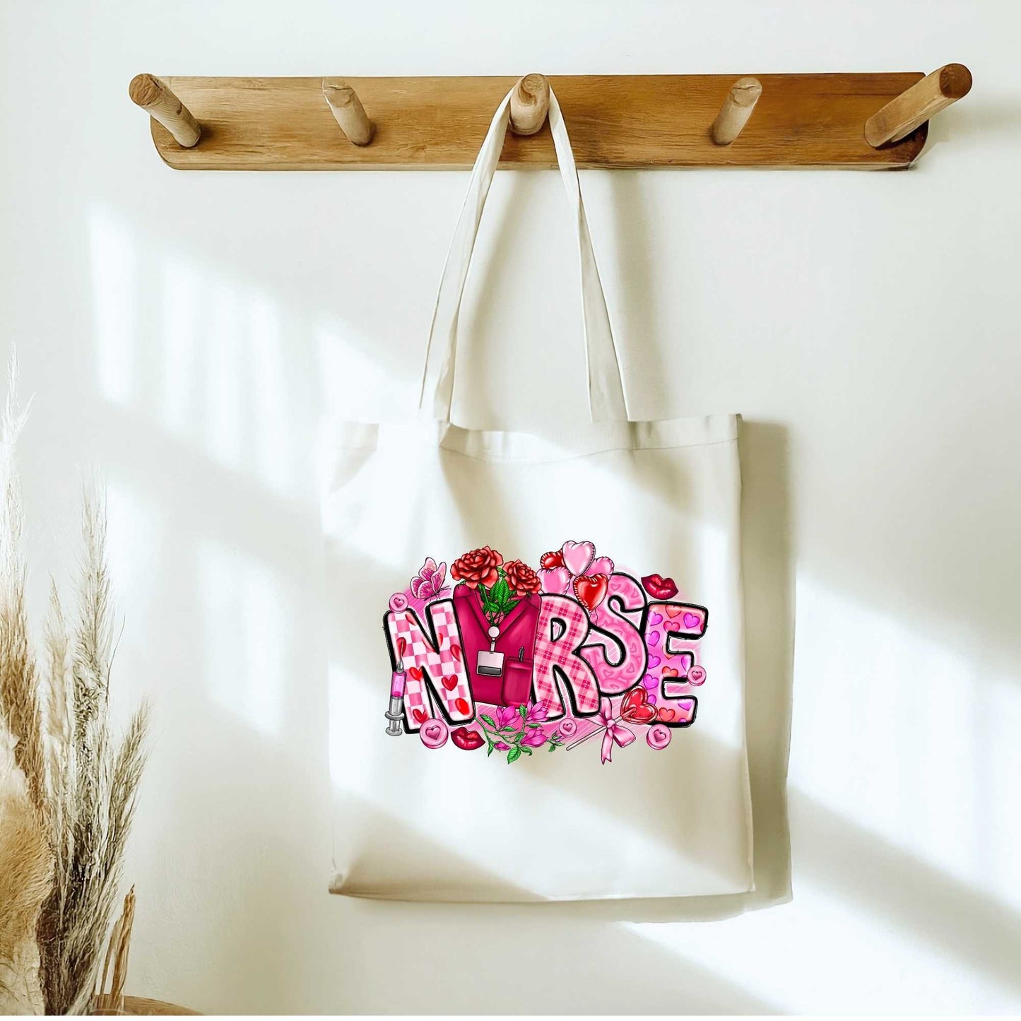 Nurse Tote Bag Sublimation Print