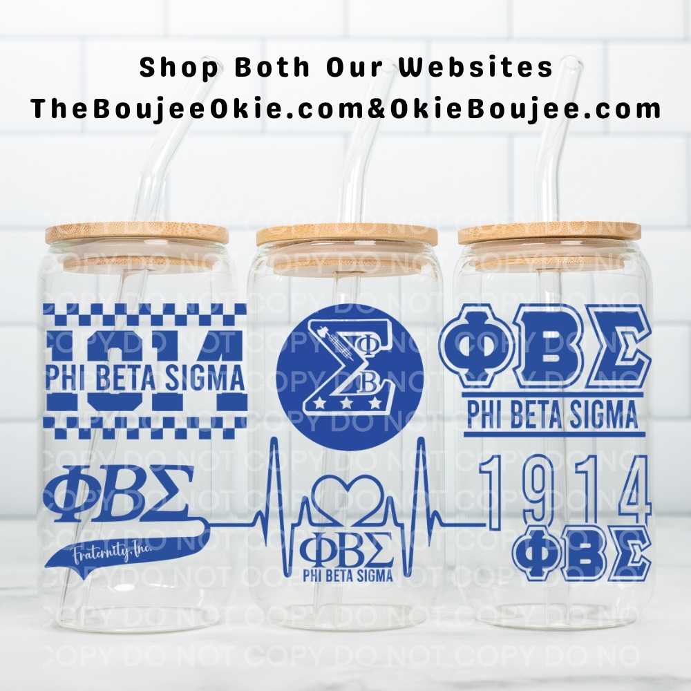 Phi Beta Sigma Uv Dtf Wrap HBCU