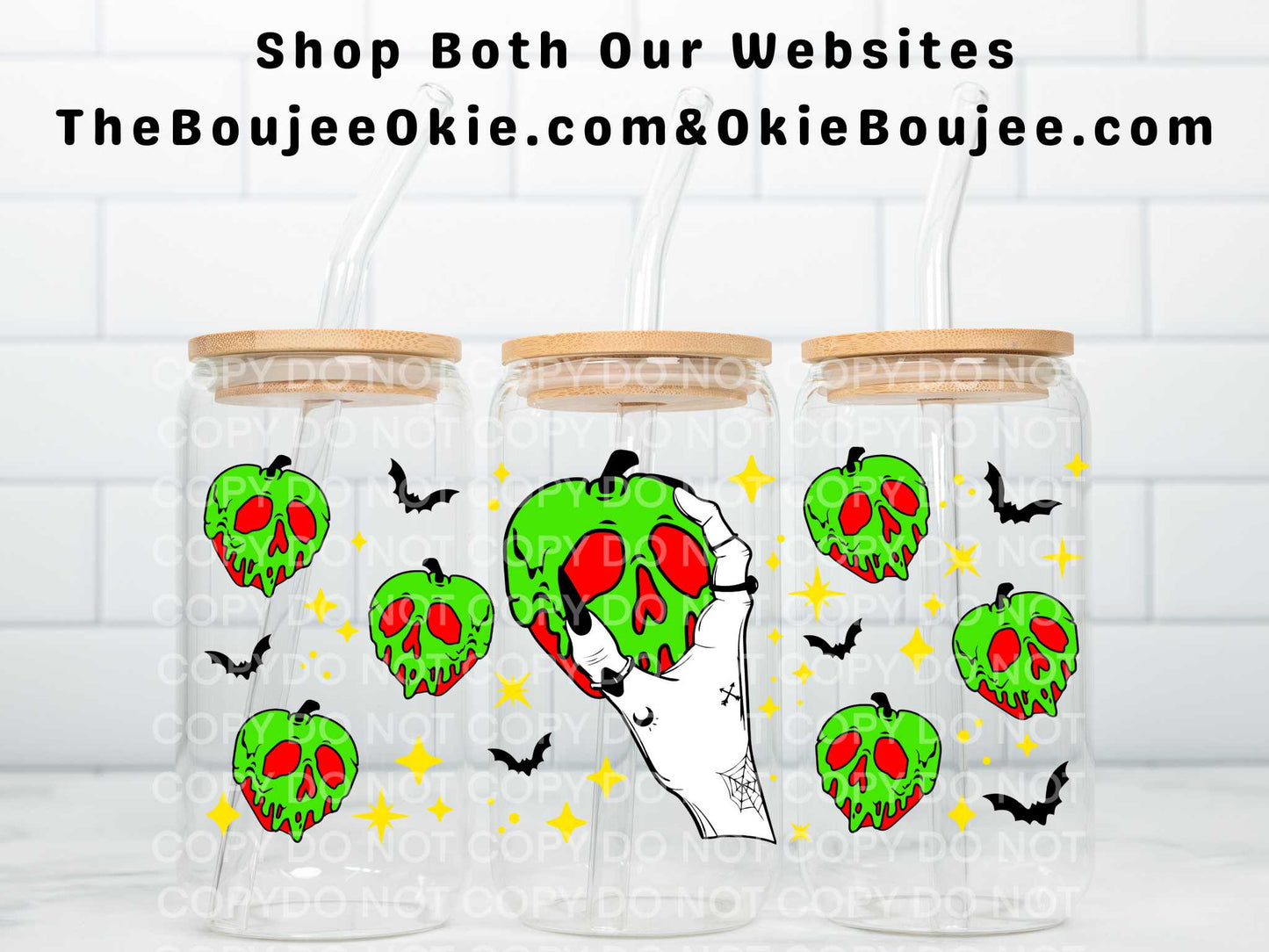 Poison Apple Uv Dtf Wrap Double Sided