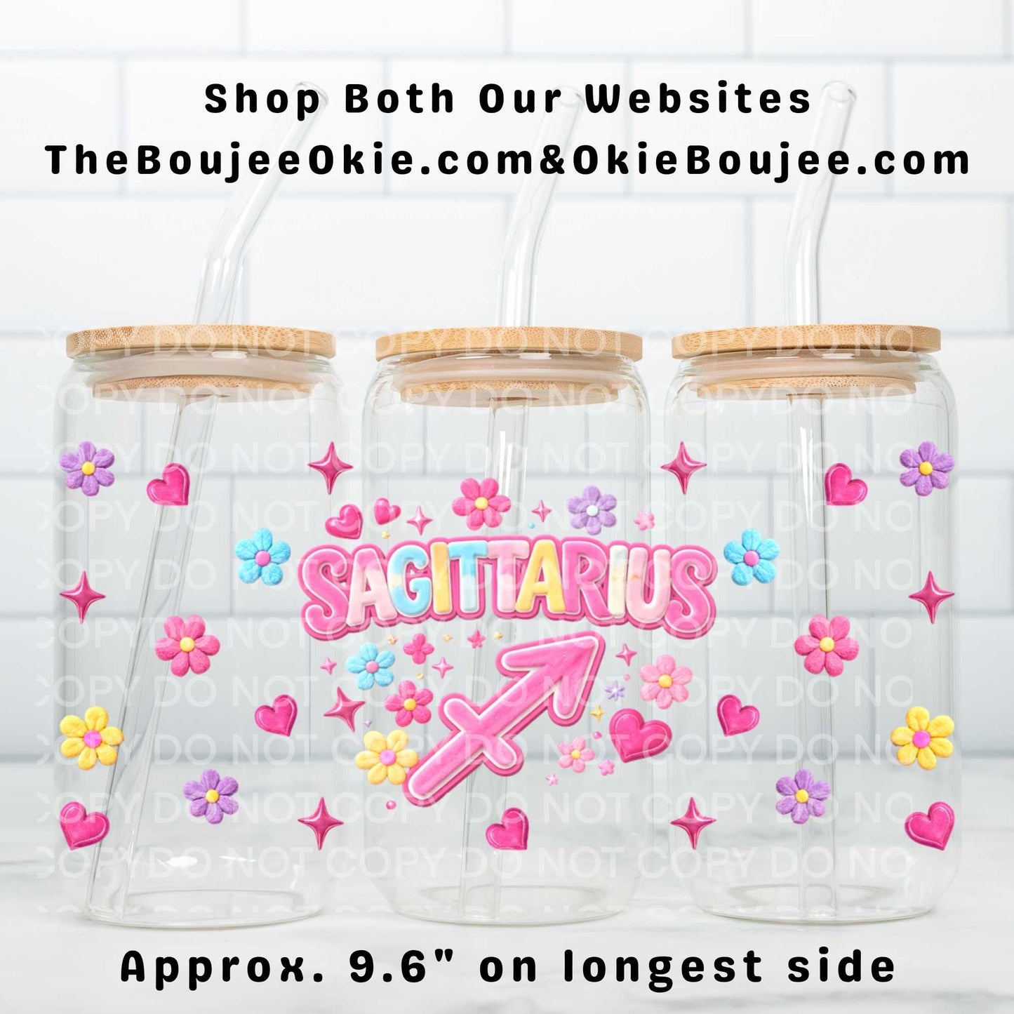 Sagittarius Uv Dtf Cup Wrap Double Sided
