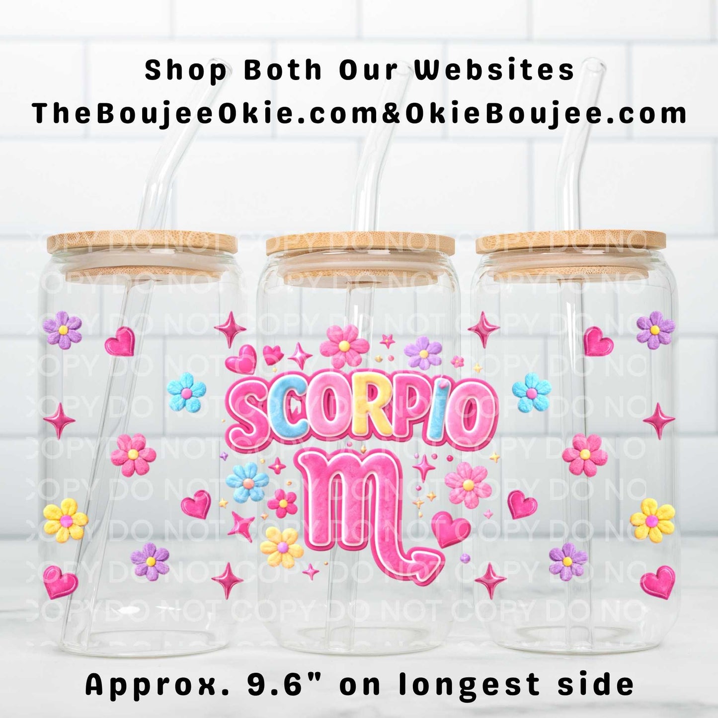 Scorpio Uv Dtf Cup Wrap Double Sided