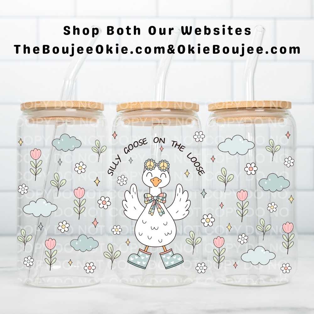 Silly Goose On The Loose Uv Dtf Wrap