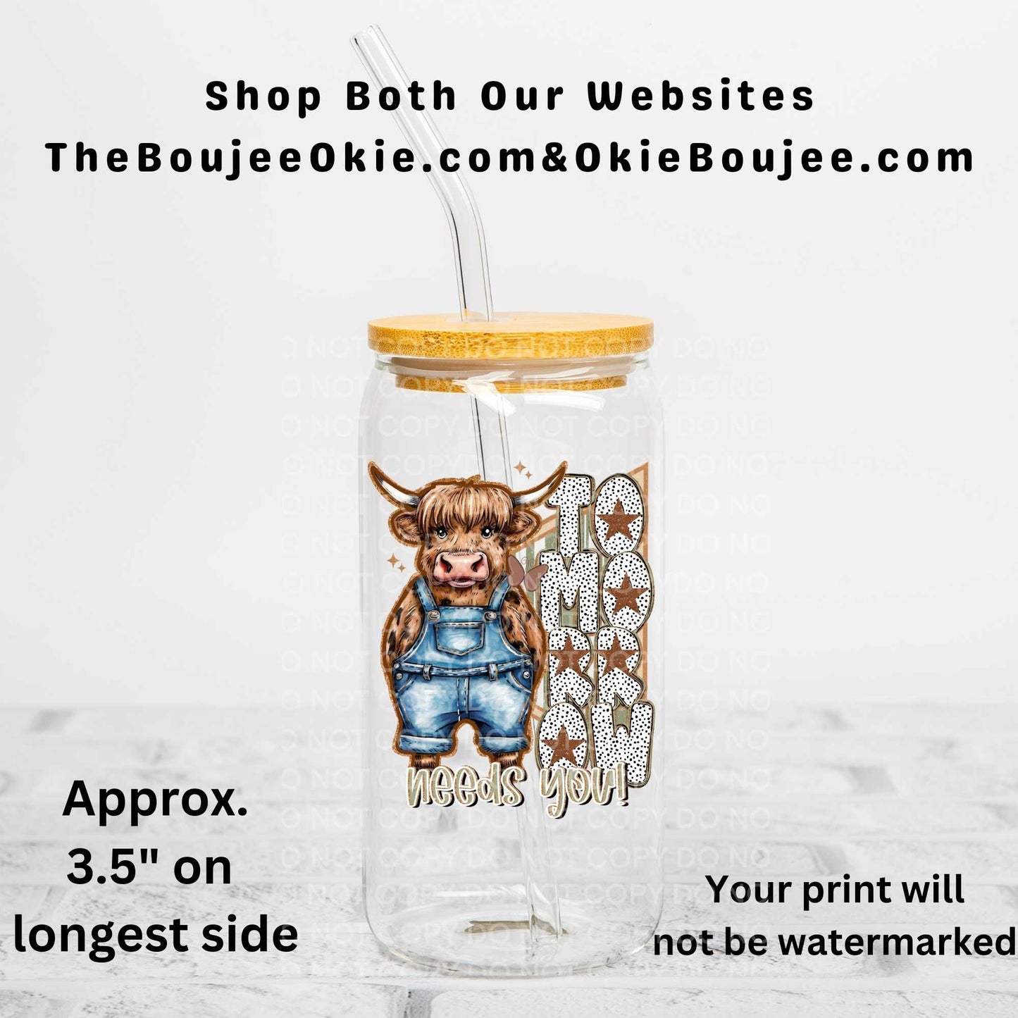 Tomorrow Needs You Uv Dtf Decal