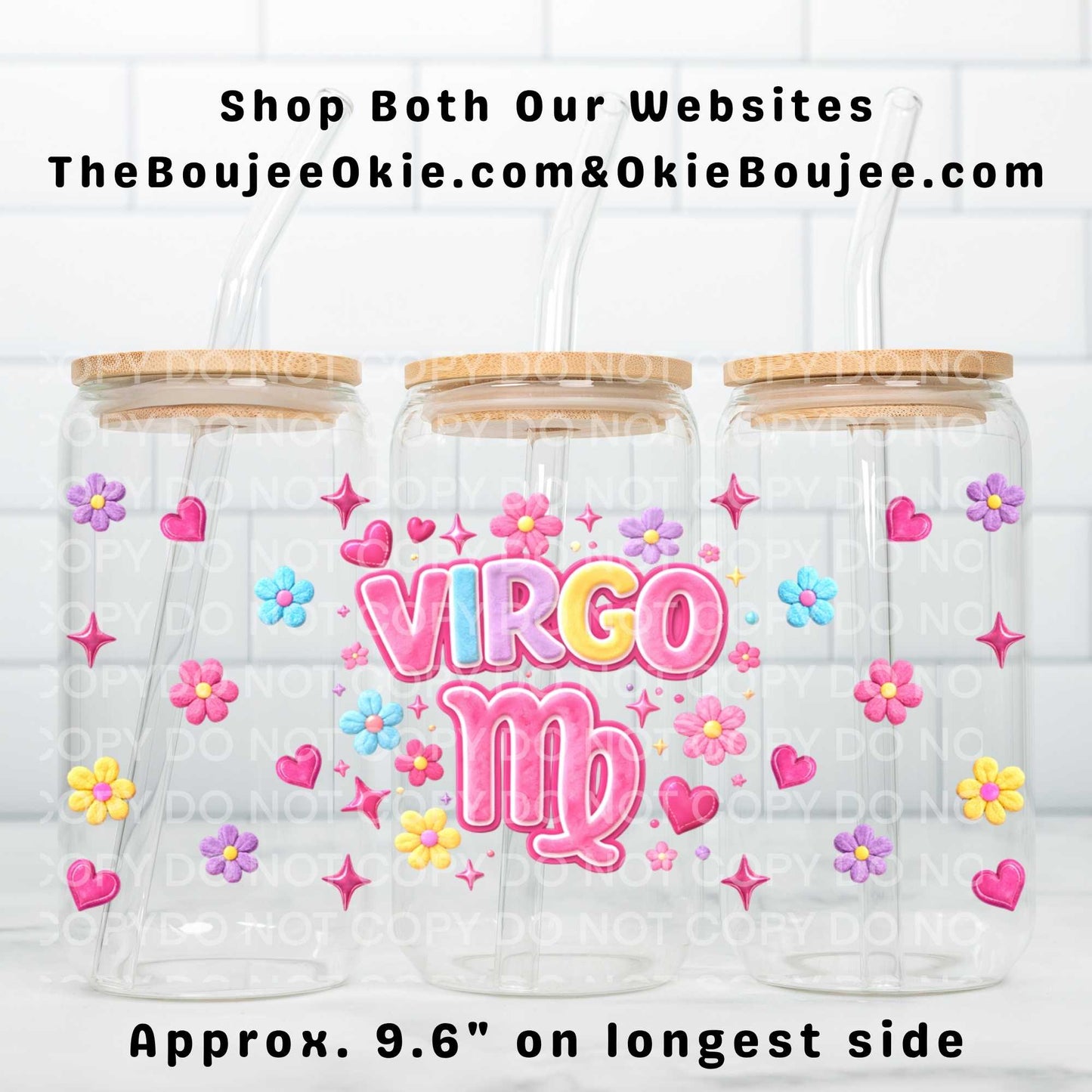 Virgo Uv Dtf Cup Wrap Double Sided