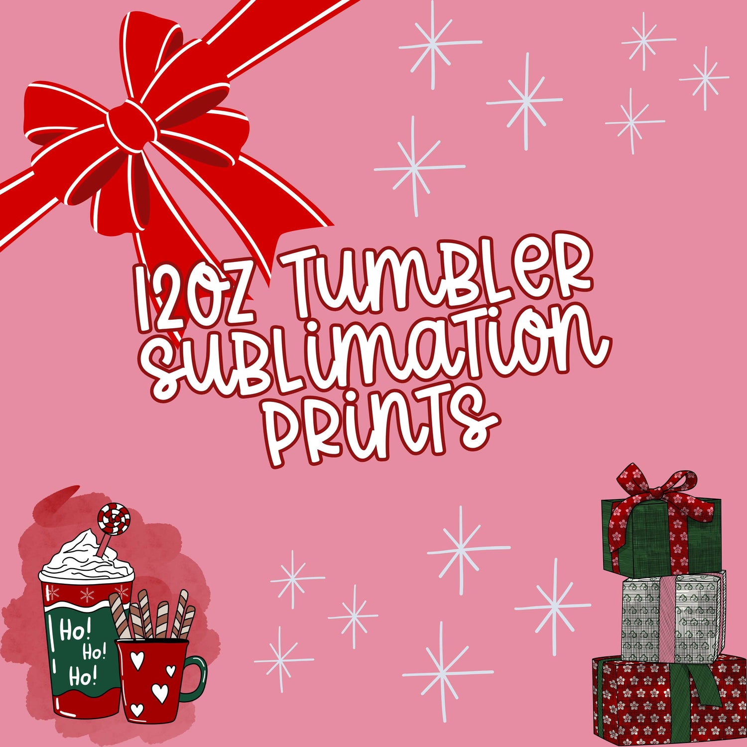 12oz Tumbler Sublimation Prints