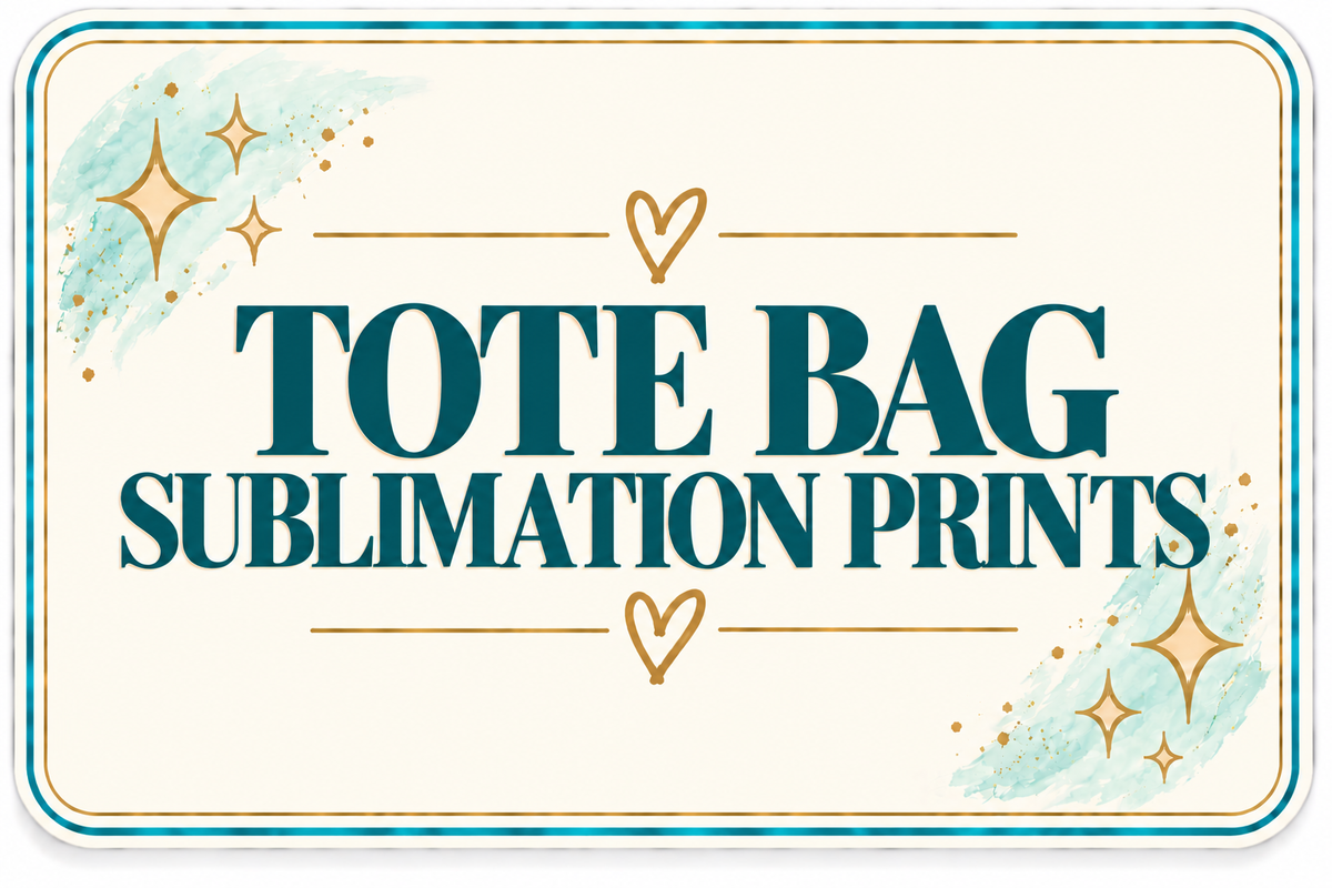 Tote Bag Sublimation Prints