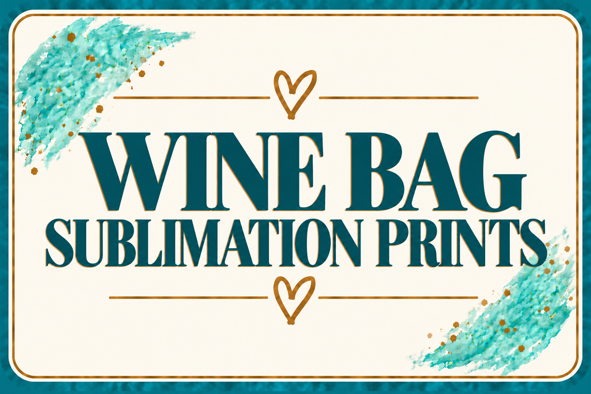 Wine Bag Sublimation Prints