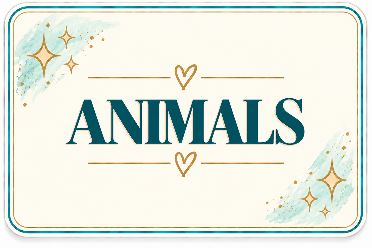Animal UV DTF Wraps, Decals & Sublimation Designs