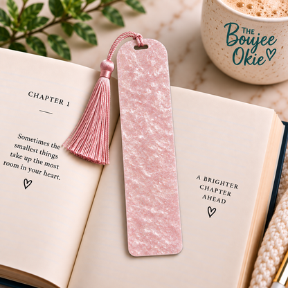 Acrylic Bookmark Blanks with Tassels – 4.7” x 1.25” Craft Blanks for UV DTF, UV Printing & Vinyl