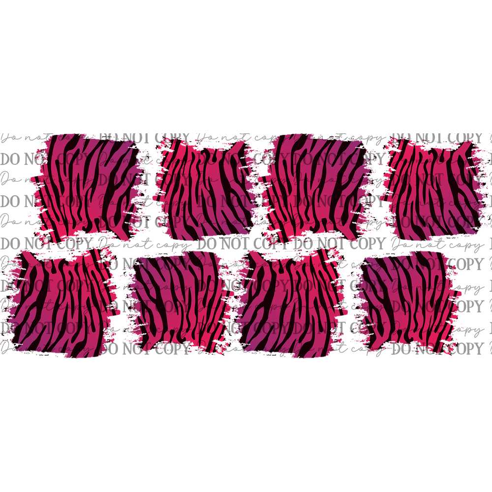 UV DTF Elements & Clip Art Sheet – Double Sided Cup Wrap Size