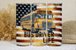 School Bus Driver Life 20oz Skinny Tumbler Sublimation Print
