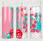 America USA 20oz Skinny Tumbler Sublimation Print