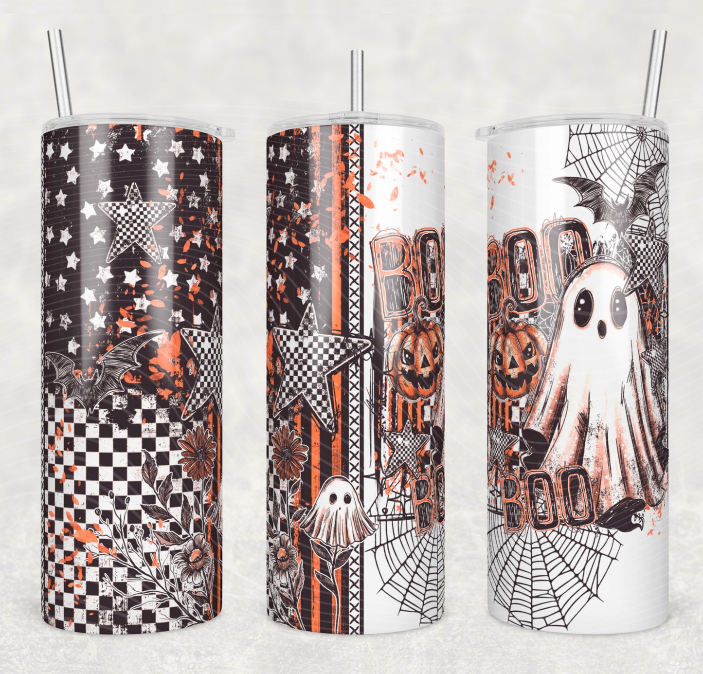 Boo Boo Ghostie 20oz Skinny Tumbler Sublimation Print
