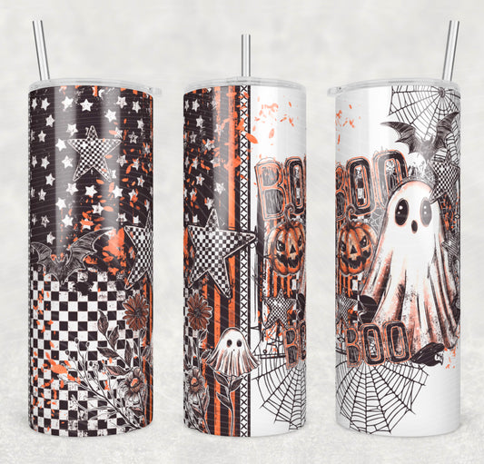 Boo Boo Ghostie 20oz Skinny Tumbler Sublimation Print