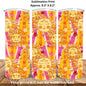 Nothing But Sunshine 20oz Skinny Tumbler Sublimation Print