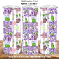 Puff PUff Slay Skinny Tumbler Sublimation Print | 420