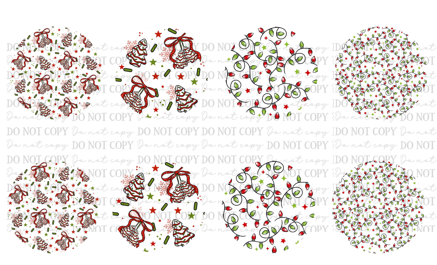 Christmas Car Coasters Sublimation Print