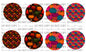 Bright Pumpkins Car Coasters Sublimation Print