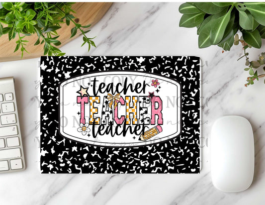 Teacher Mousepad Sublimation Print
