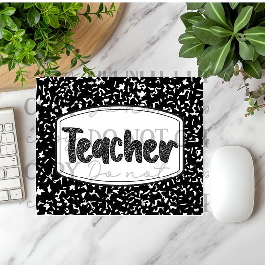 Teacher Mousepad Sublimation Print