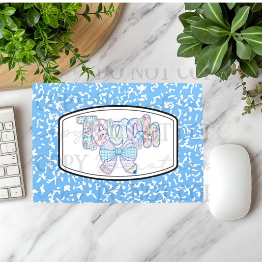 Teacher Mousepad Sublimation Print