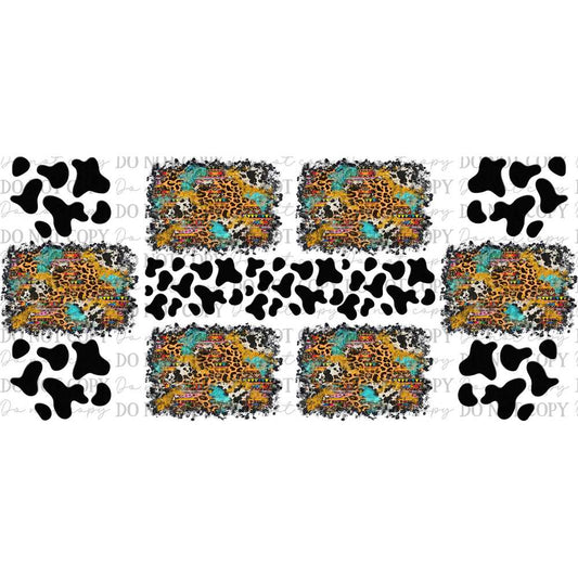 UV DTF Elements & Clip Art Sheet – Double Sided Cup Wrap Size