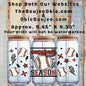 Baseball Season Double-Sided UV DTF Cup Tumbler Wrap