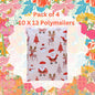 Pack of 4 Polymailers~ Christmas Santa & Reindeer   ~10 X 13