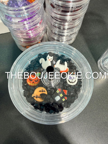 Pre-Filled Shaker Lid | 16oz & 24oz Acrylic Cold Cups