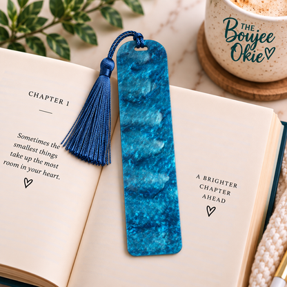 Acrylic Bookmark Blanks with Tassels – 4.7” x 1.25” Craft Blanks for UV DTF, UV Printing & Vinyl