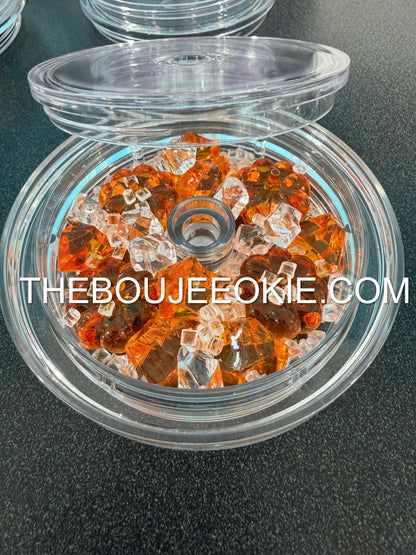 Pre-Filled Shaker Lid | 16oz & 24oz Acrylic Cold Cups