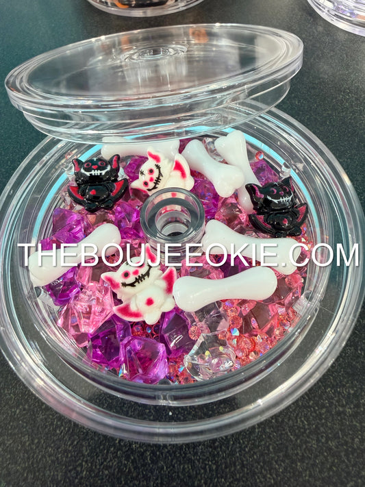 Pre-Filled Shaker Lid | 16oz & 24oz Acrylic Cold Cups