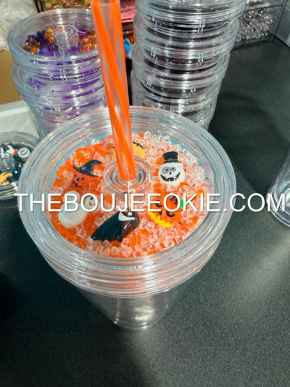Pre-Filled Shaker Lid | 16oz & 24oz Acrylic Cold Cups