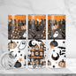 BOO Haunted House 20oz Skinny Tumbler Sublimation Print
