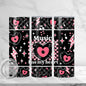 Music Has My Heart 20oz Skinny Tumbler Sublimation Print