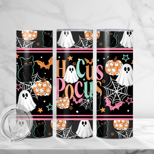 Hocus Pocus 20oz Skinny Tumbler Sublimation Print Halloween